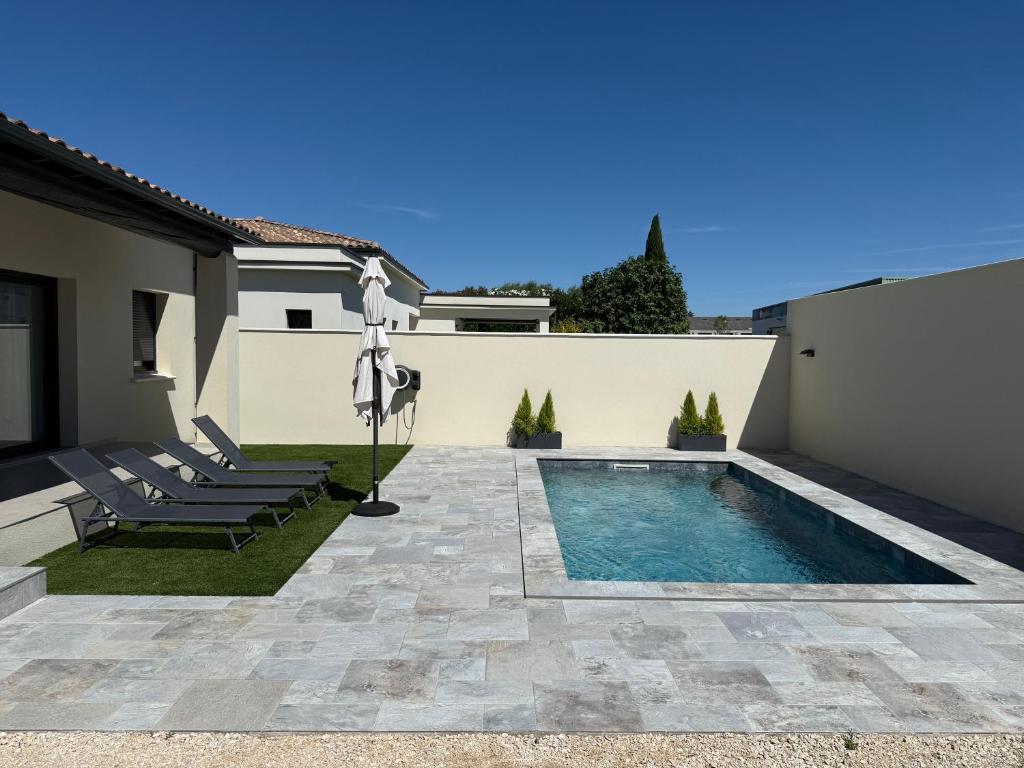 Villa moderne avec piscine Avignon - 5