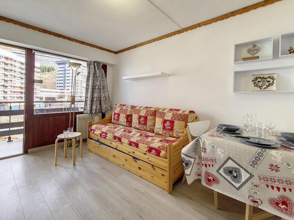 Studio confortable aux Menuires avec balcon, skis aux pieds - FR-1-344-1072 - 4