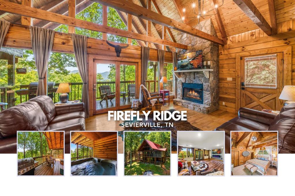 Firefly Ridge - Mountain Paradise! Cornhole Game, Hot Tub & Dogs, Sevierville
