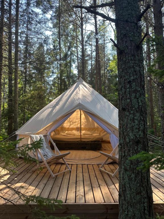 Merevaatega Glämping Kukkas, Kukka