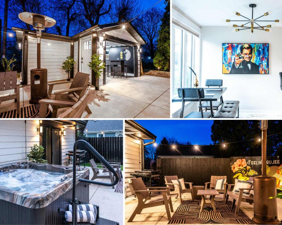 Gatsby Theme Near Downtown with Hot Tub & Game Room, Lake Geneva