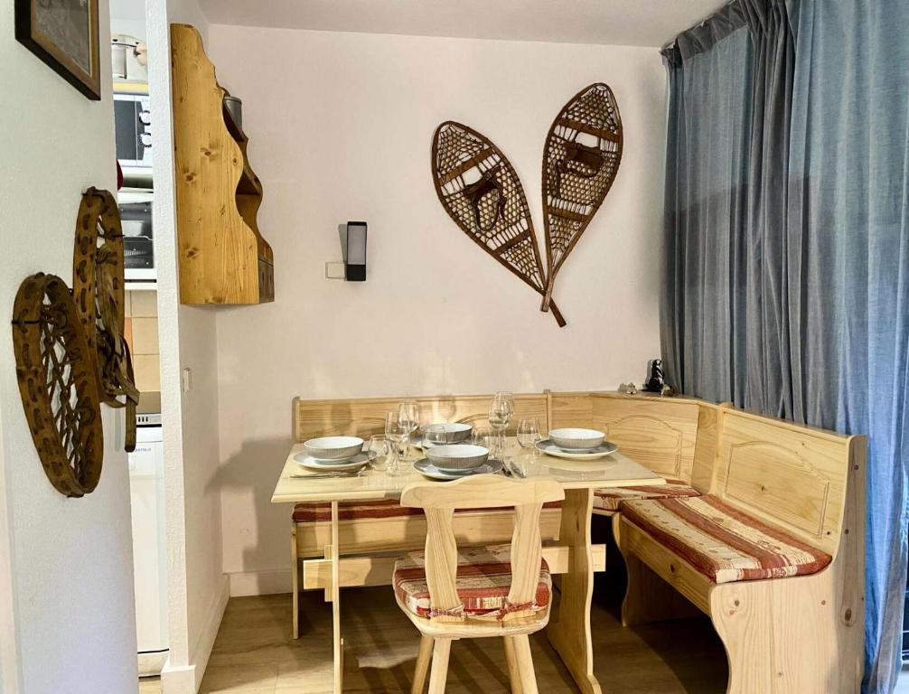 Résidence Camarine - La Camarine 55 - Joli studio divisible, ski aux pieds MAE-3611, Valmorel