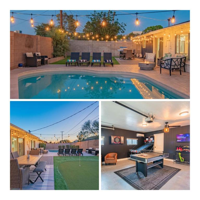 Spacious 4BD with Pool and Putting Green Near Old Town Scottsdale, Scottsdale