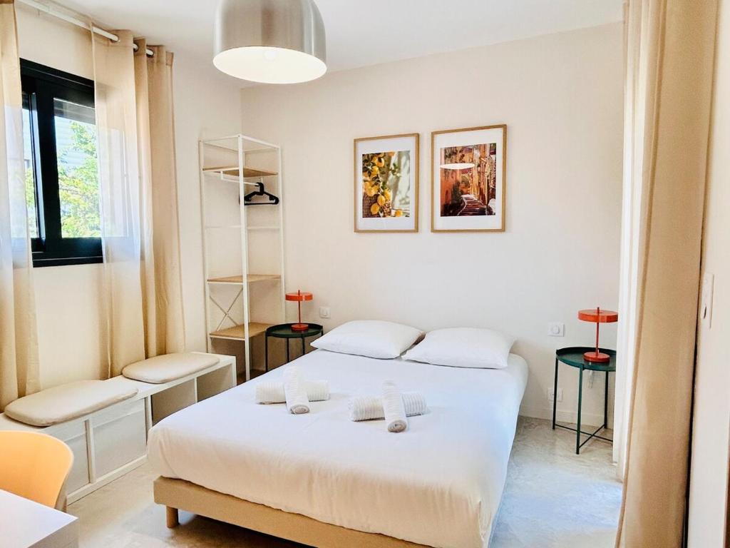 Suite Nice - Coliving, parking et petit déjeuner, Cagnes-sur-Mer