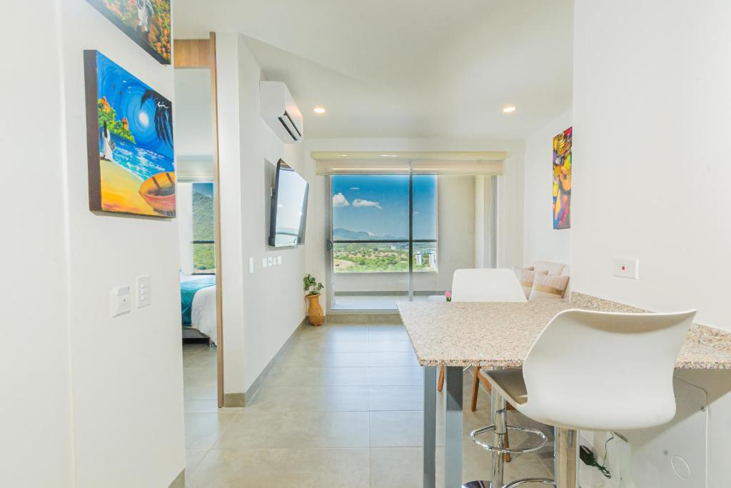 New luxury oceanfront apartment in the Colombian Caribbean, Floor 21 Santa Marta - 1