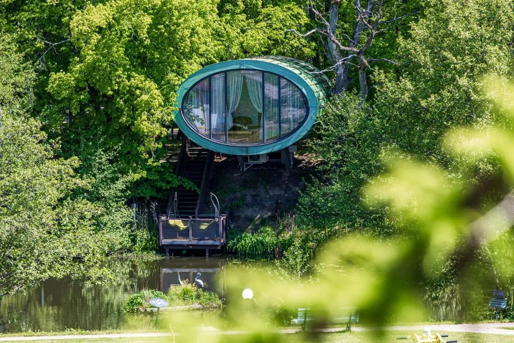 AKIS namelis medyje- Dinosaur Park，位于Radailiai的酒店
