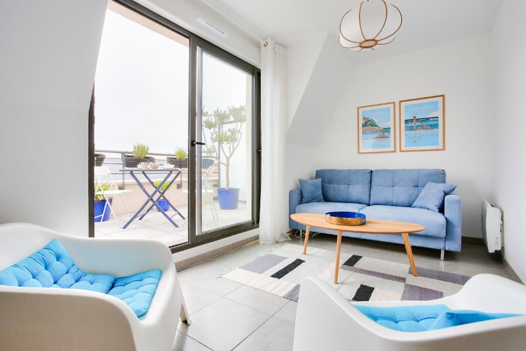 Studio pour 2 avec balcon - 700 m de la plage - 2