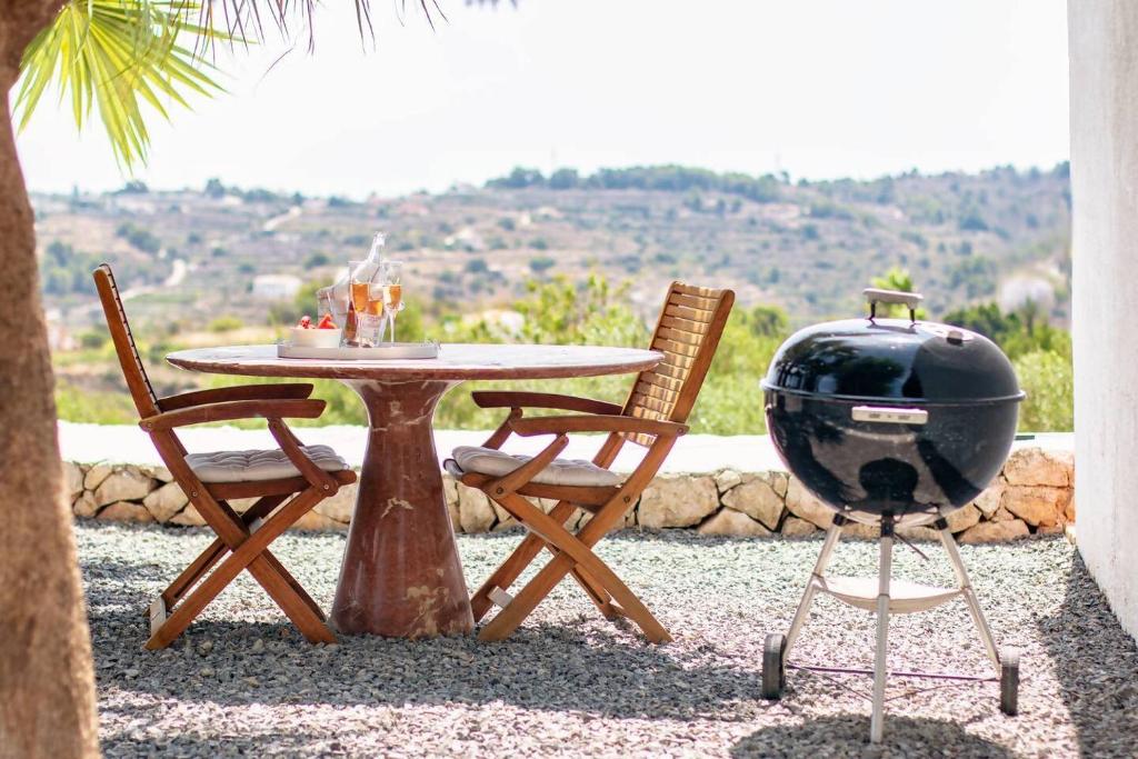 Finca Tossalet. Piscina privada y barbacoa - 5