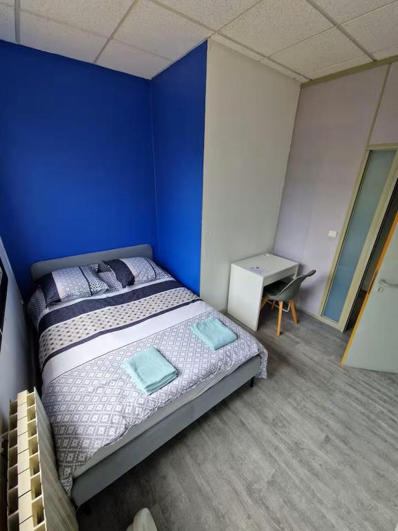 Chambre Privée dans appartement partagé BLEU, Toulouse