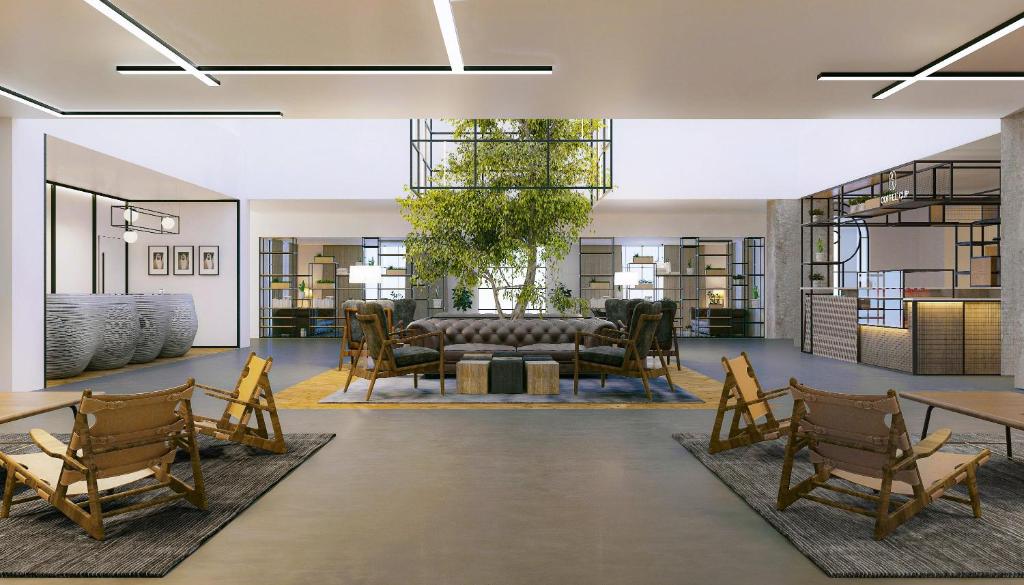 두바이 호텔 실내 전경