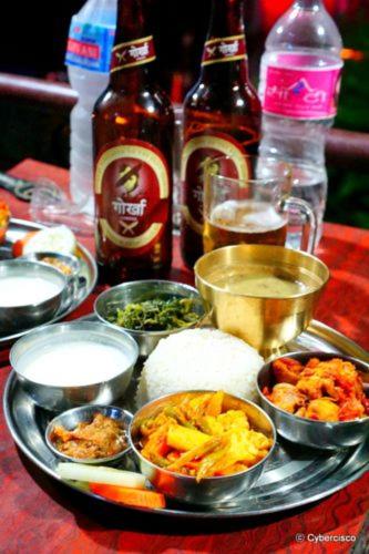 Food and beverages, Bandipur Samira Homestay & Mountain View Restaurant in Bandipur