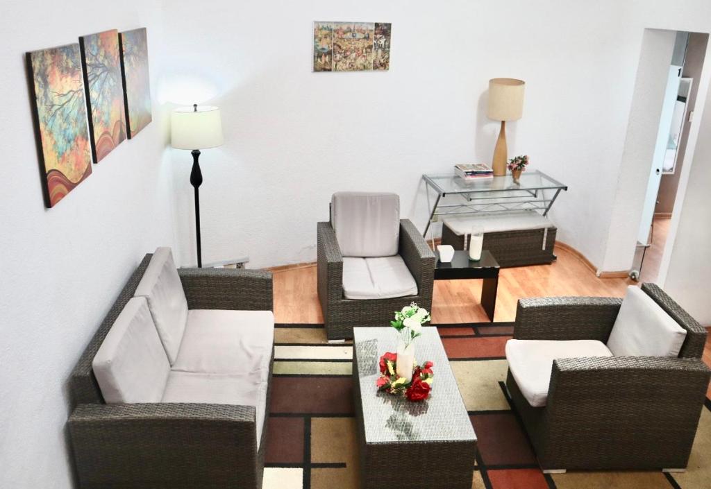 Linda Habitacion privada con balcon en Polanco - 4
