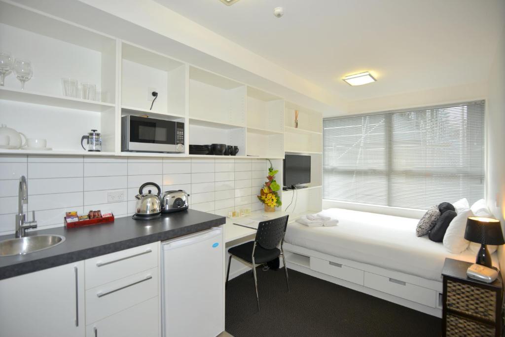 Kitchen, Southwark Apartments in Christchurch