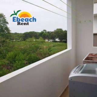 Ebeach Apartamento con aire, cocina y TV, a pasos de la playa - 5