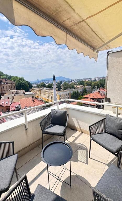 Penthouse with a view, Sarajevo