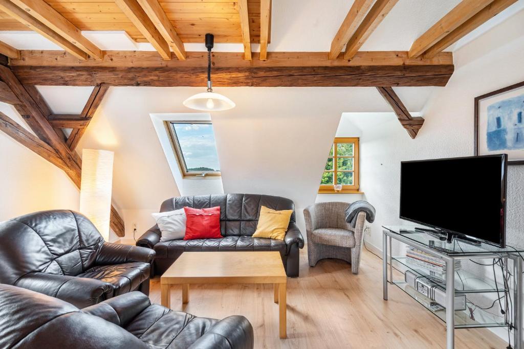 Gutshof Lesch - Ferienwohnung 1, Chemnitz (Saská Kamenice)