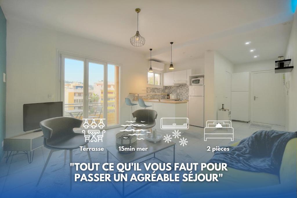 Téry - Terrasse - Moderne - VCA, Cannes