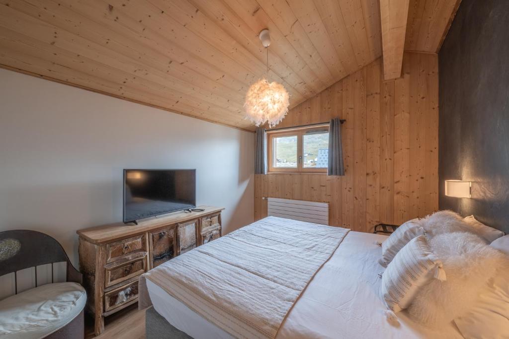 Alpe d'Huez Houses - Hameau de Clotaire - Le cocon blanc - Duplex 5 chambres - cheminée wellness - Ski aux pieds - 5