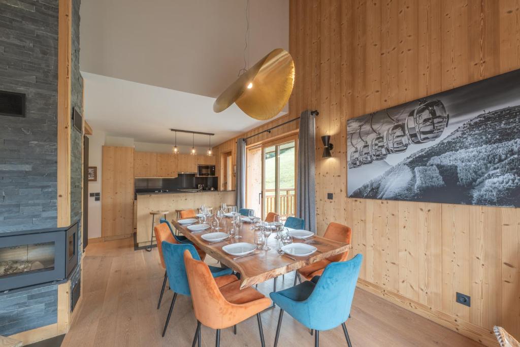 Alpe d'Huez Houses - Hameau de Clotaire - Le cocon blanc - Duplex 5 chambres - cheminée wellness - Ski aux pieds - 2