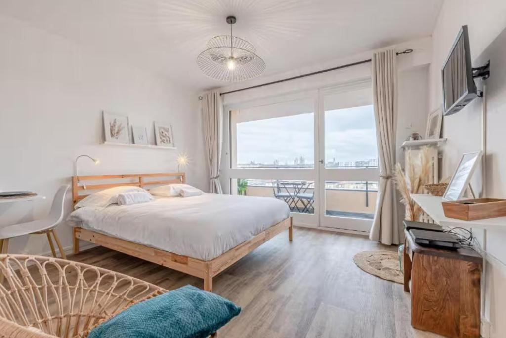 Appartement entier Quartier Sablon vue Cathédrale, Mety