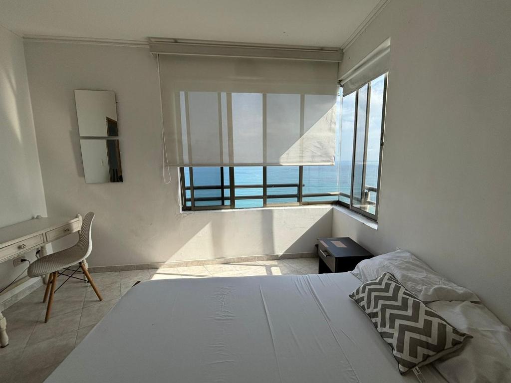 Habitación Vista Mar Caribe ideal Nómada Digitales - 3