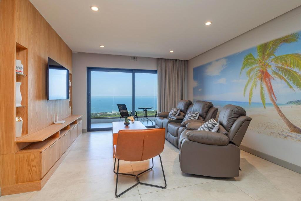 Indian Ocean Views- 2 bed close to Gateway, Durban