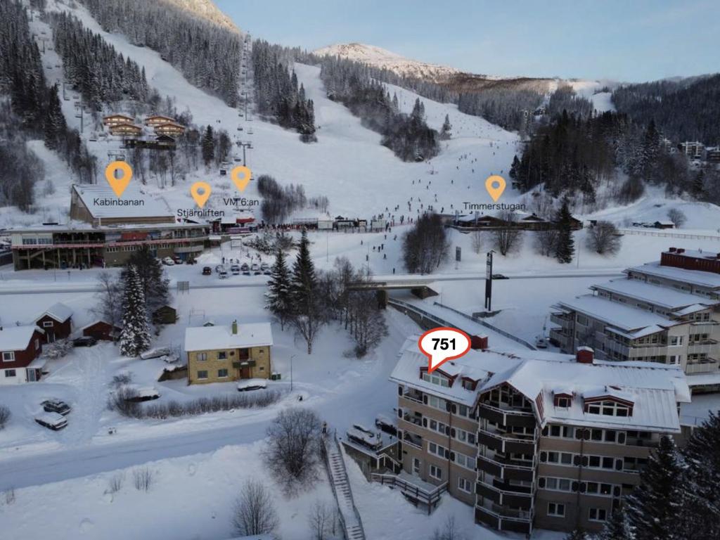 Mitt i Åre 3, Kabinbanevägen 20, Åre