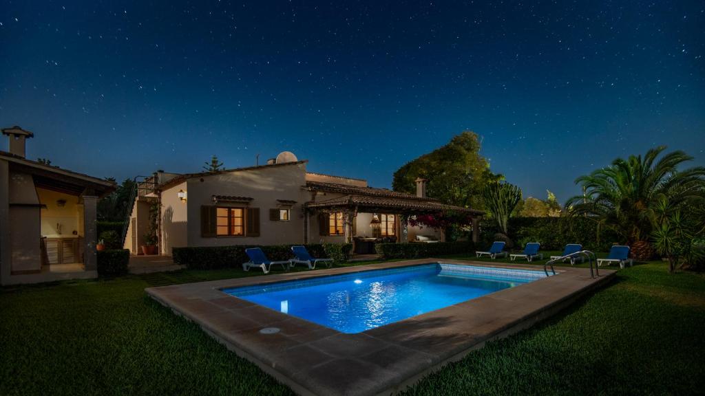 Finca Can Daniel - Pool - Außenküche - Garten, Pollença