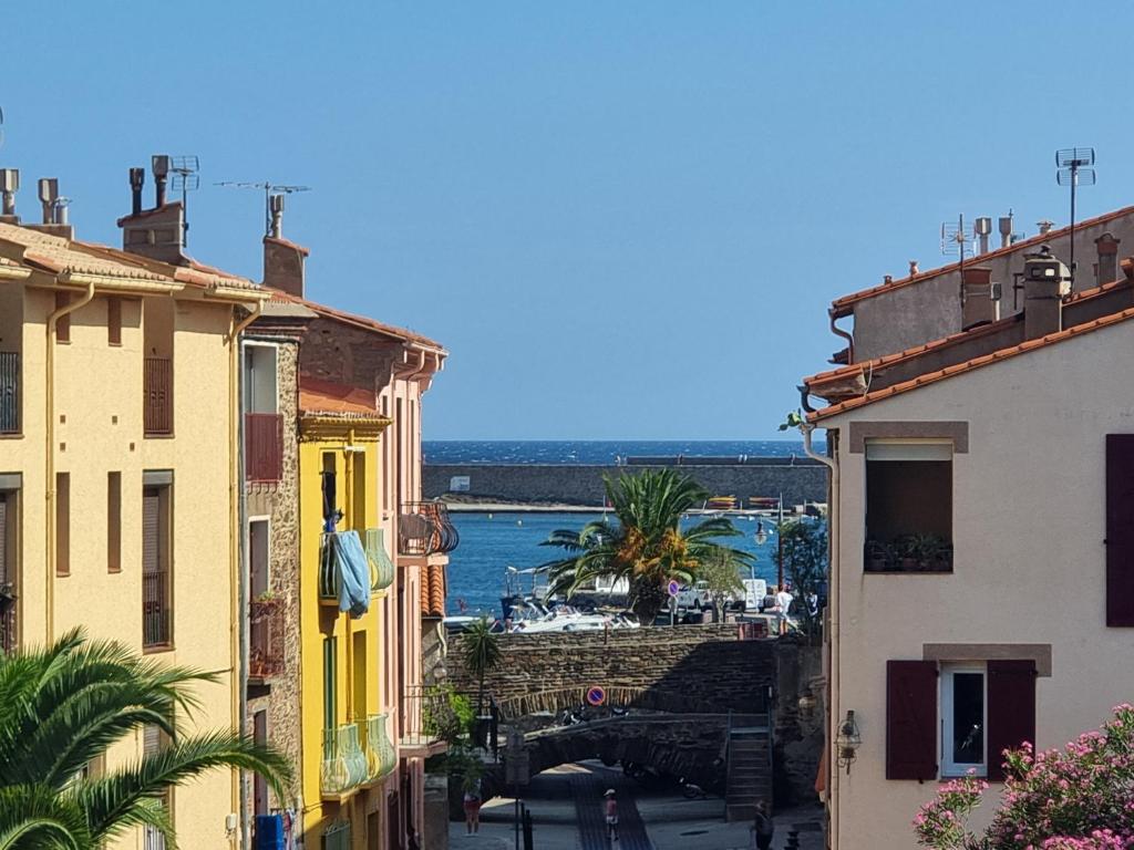 Studio lumineux à Collioure - 2 couchages, balcon, aperçu mer - FR-1-309-539, Collioure