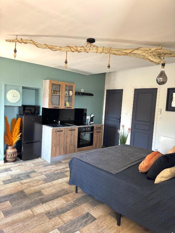 Studio confortable et calme au millieu des vignes, Moussan