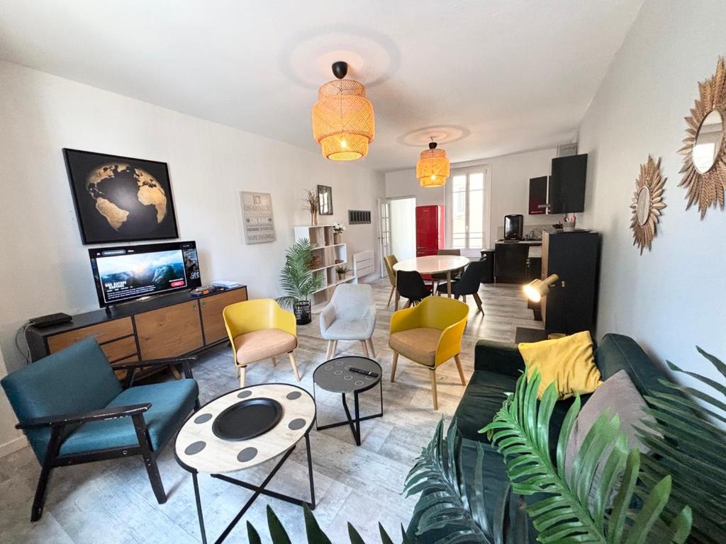 Maison Gambetta - 4 chambres 4 SDB - 5 min Cathédrale - 2