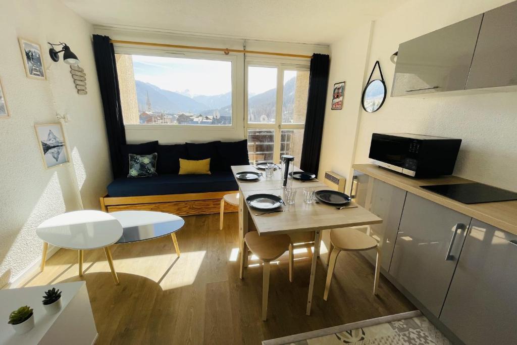 Studio with balcony near the slopes Chantemerle - 5