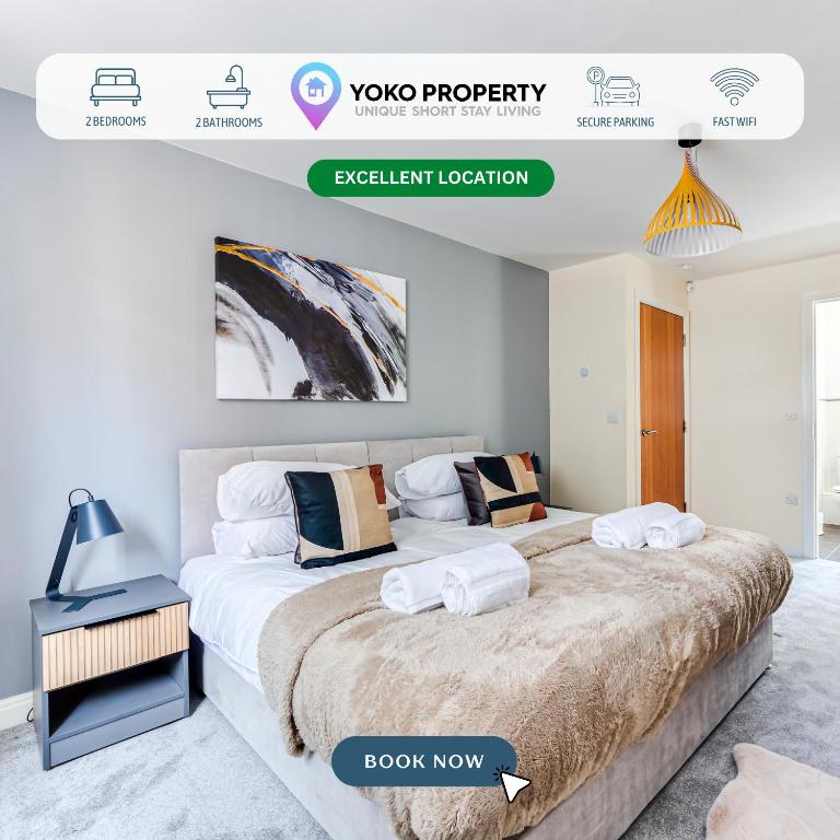 Millhouse Apartment - City Centre - Free Parking, Self-Check-in, SkyTV and Fast Wifi by Yoko Property, Derby