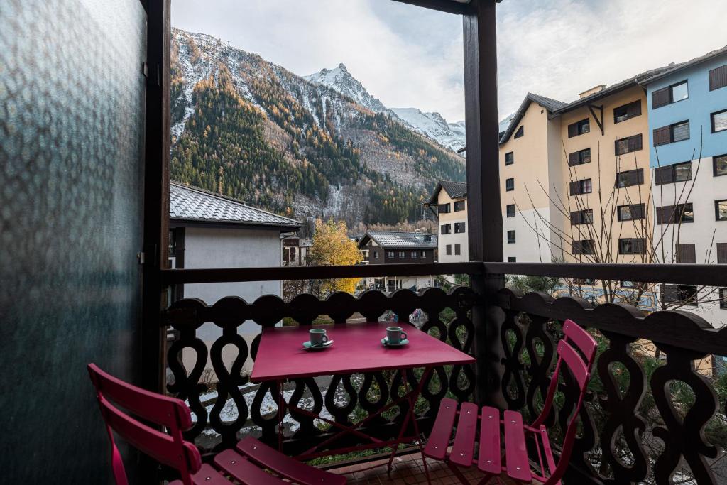 Vue montagne parking privé balcon - 2