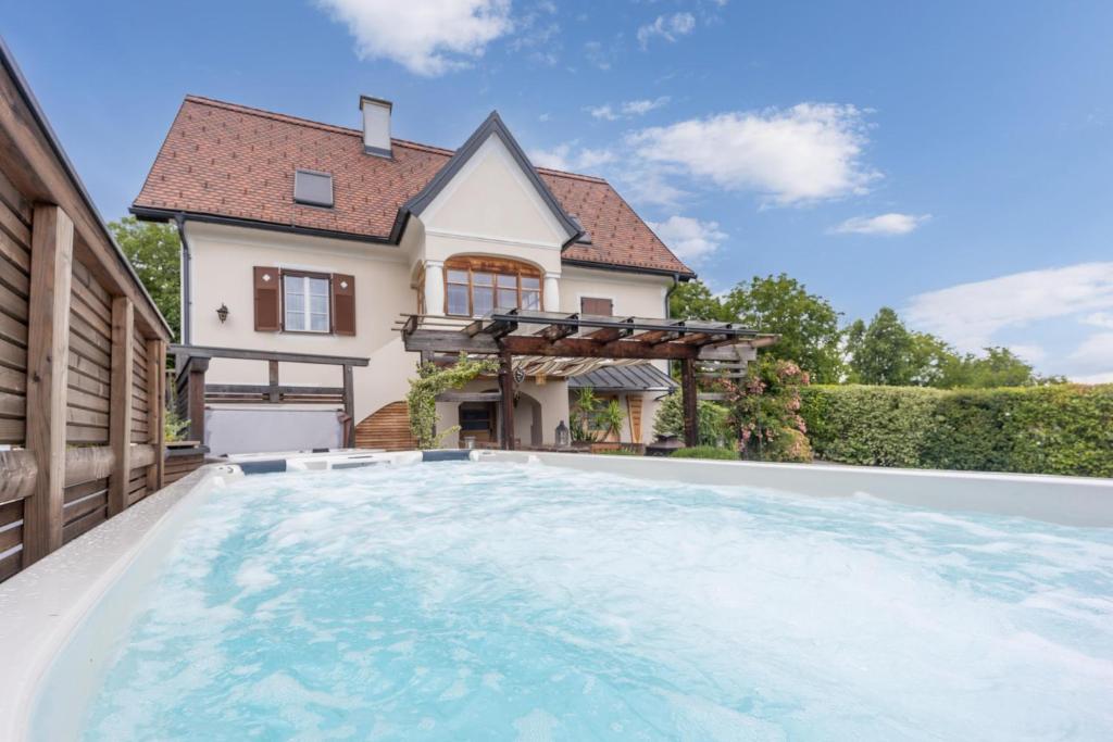 das "Ferienhaus Eibiswald" Landhaus Refugium im Schilcherland - Sauna und Spa - 3