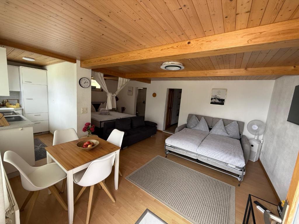 Studio with lake and mountain view, Spiez