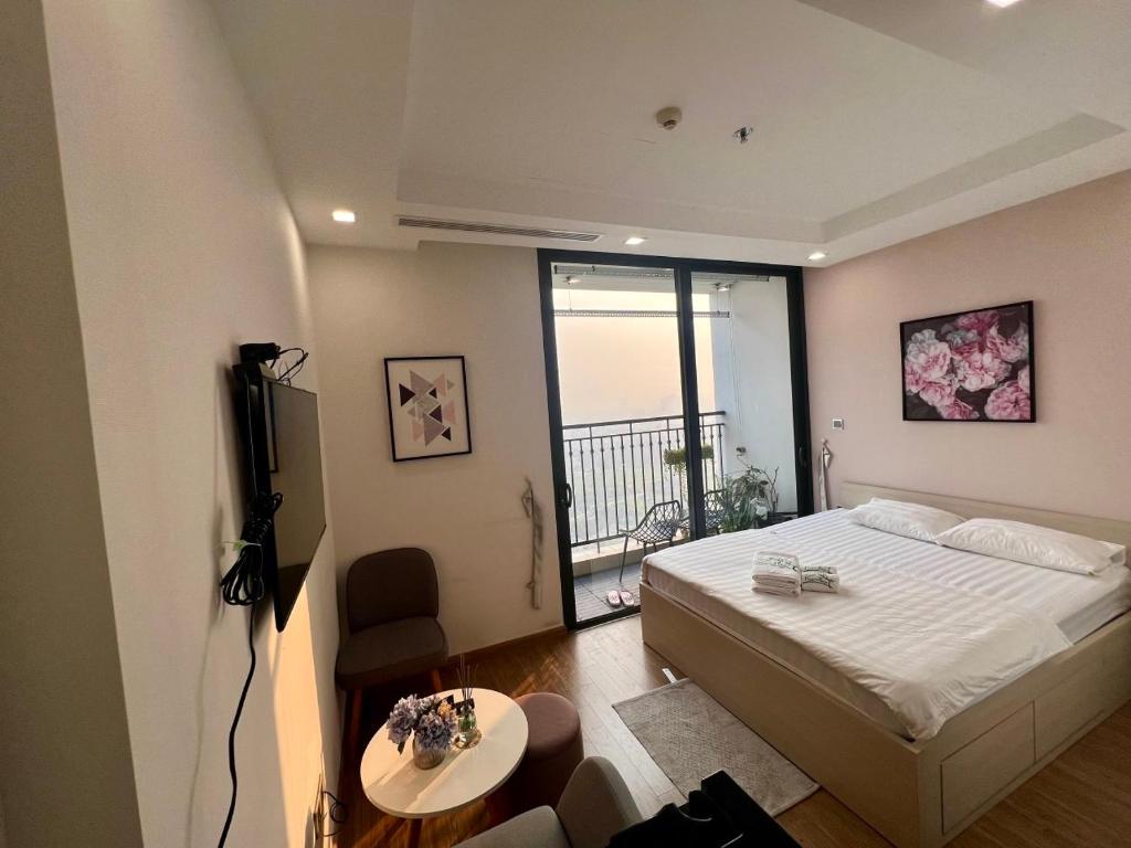 Delux Studio Near BigC And Vincom Mall 25 Minutes To Airport, Hanoj