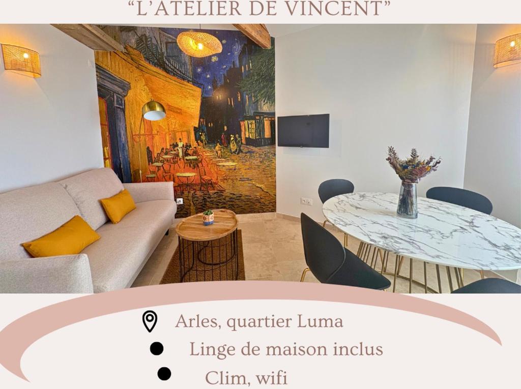 Latelier de Vincent Arles Luma - 1