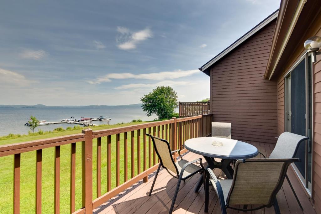 Mtn Views and Pool Access Lake Memphremagog Condo!, Newport