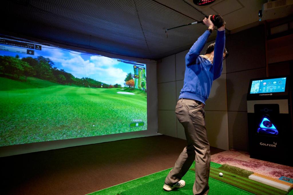 Lapangan golf di properti