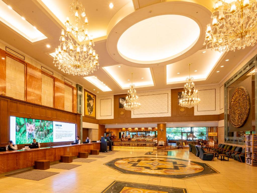 Lobby, Jozankei Manseikaku Hotel Milione in Sapporo