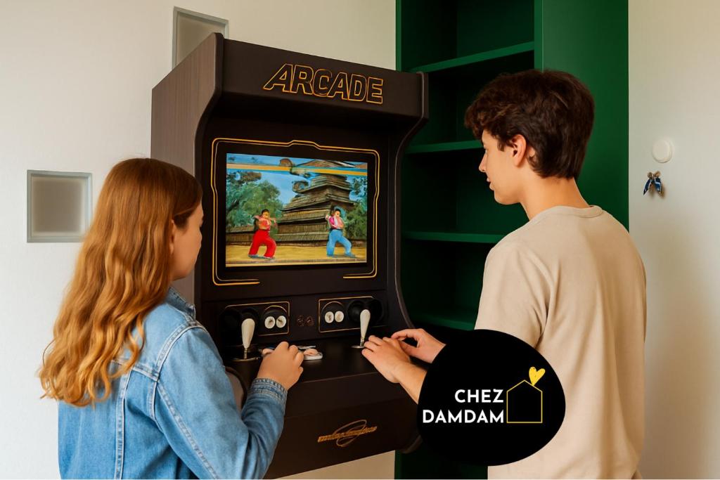 CHEZDAMDAM - le Loft du Stade - 6 chambres - terrasse - arcade - 5