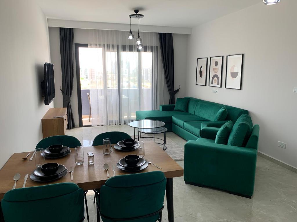 Cozy Apartment with Rooftop-Riverside Life Residence Iskele, İskele