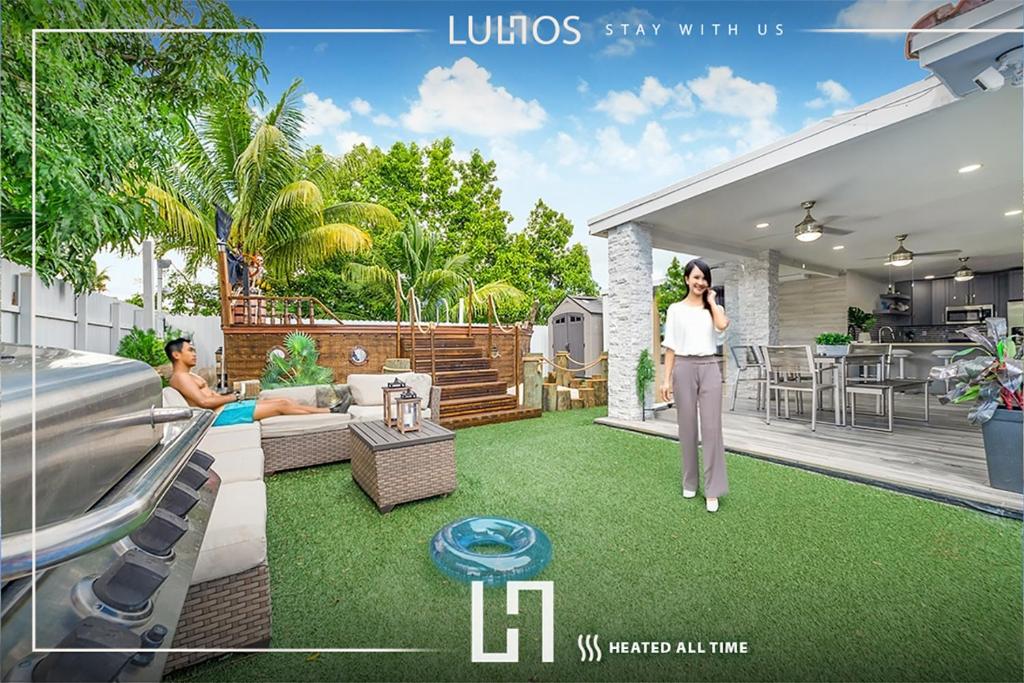 Spacious 6BR Miami Pool, BB Court & Near Airport L03, Miami