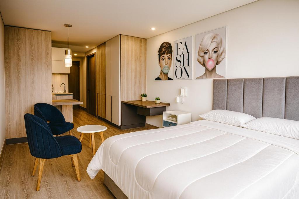 Apto luminoso y moderno en Chapinero Ideal para descansar o trabajar en Bogotá - 5