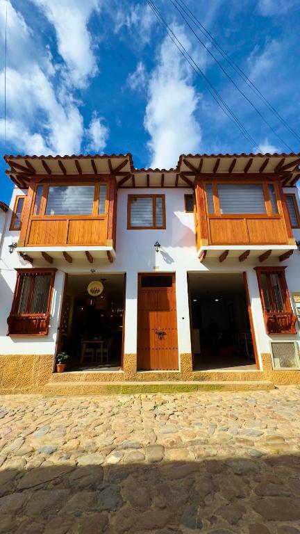 Jardines Amalía a solo dos cuadras de la Plaza Principal, Villa de Leyva