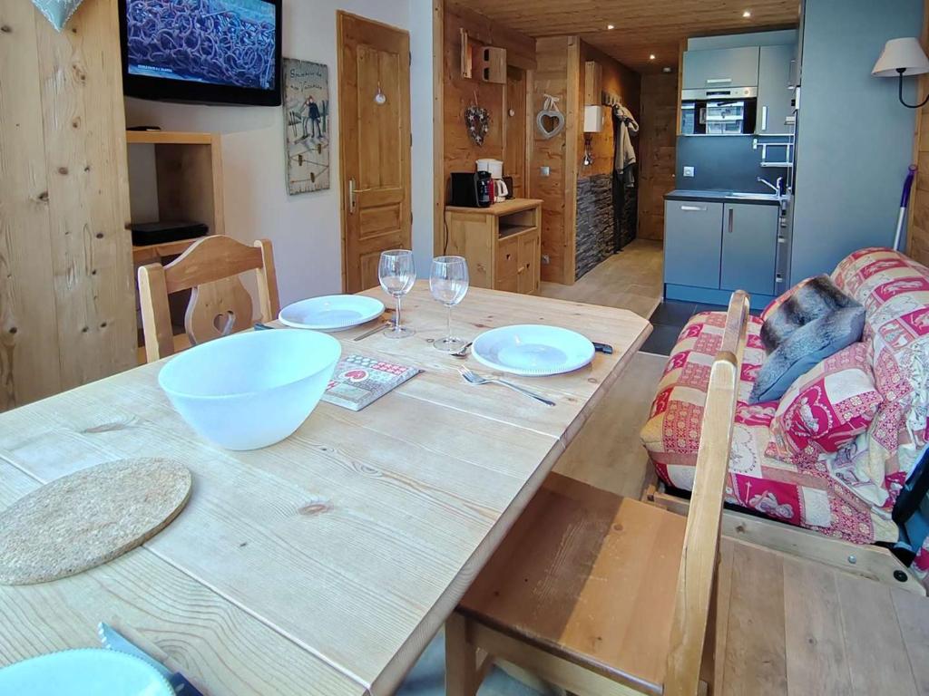 Appartement cosy 4 pers, rénové style montagne, ski aux pieds - FR-1-545-53 - 3
