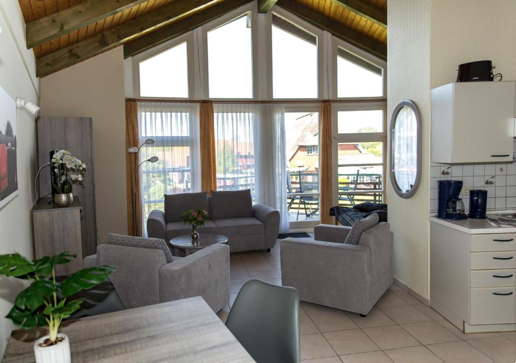 1-Raum Appartement mit Balkon, Plau am See