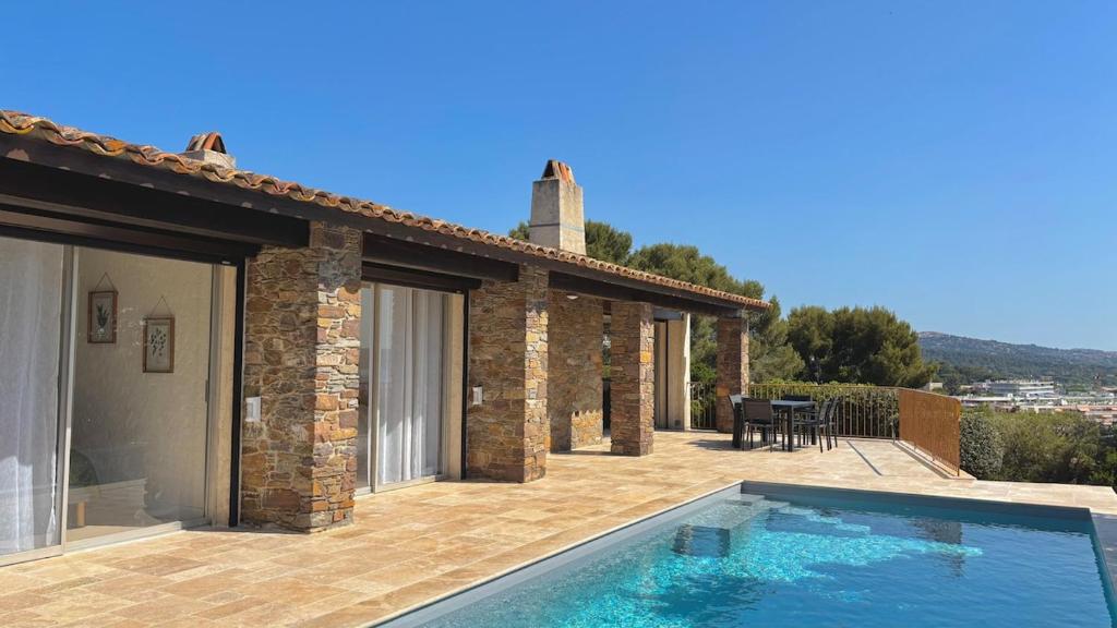 Villa Perlazur - Piscine et Vue Mer - 5