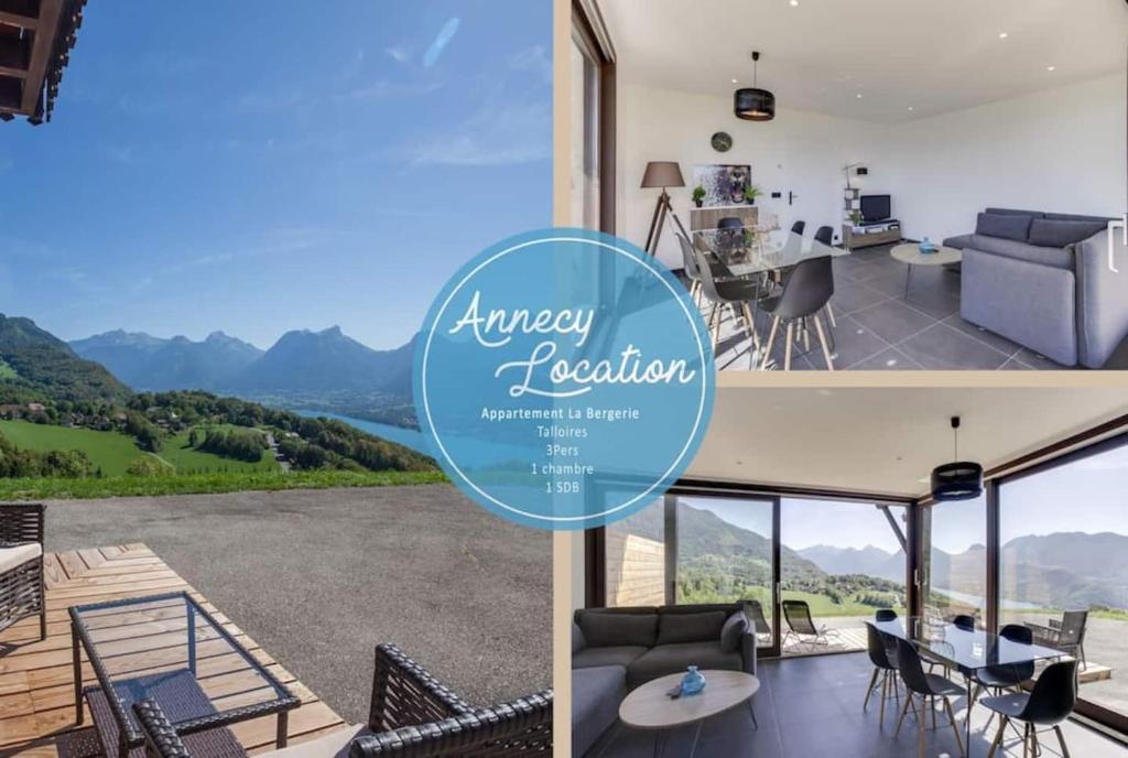 La Bergerie T2 With Lake And Mountains View, La Pirraz